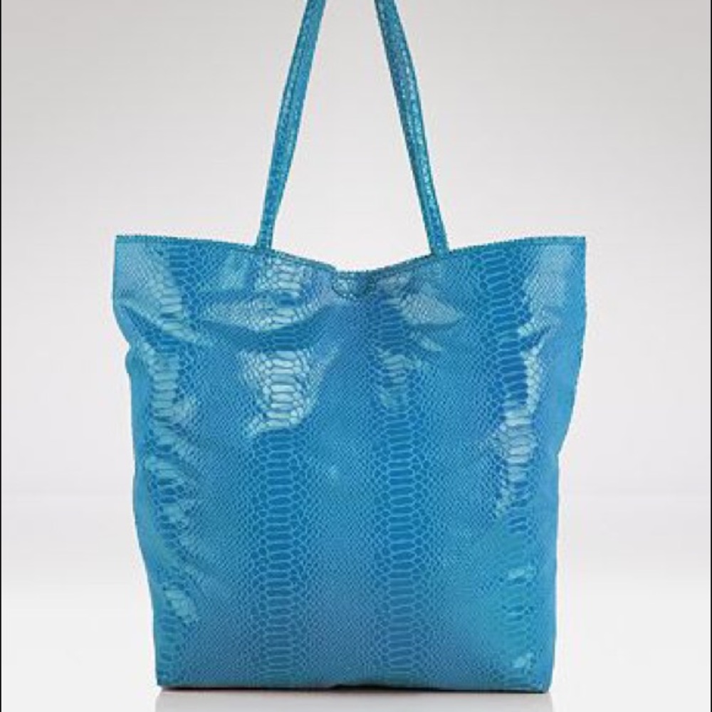 CARLOS FALCHI Tote Bag Turquoise